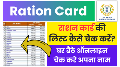 Ration Card Me Naam kaise Check Kare