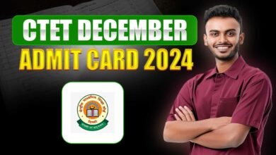 CTET December Admit Card 2024