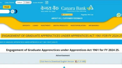 Canara bank Notification for apprentice posts, vacancies for 3000 Candidates (Sources: INDIA TODAY)