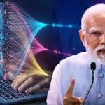 प्रधानमंत्री नरेंद्र मोदी नई अनुसंधान निधि के शुभारंभ कार्यक्रम में भाषण देते हुए।