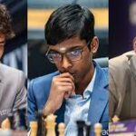 Indian grandmasters competing at Chess World Cup 2025 in Chennai.