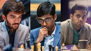Indian grandmasters competing at Chess World Cup 2025 in Chennai.
