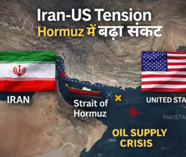 Iran US tension Strait of Hormuz oil crisis map