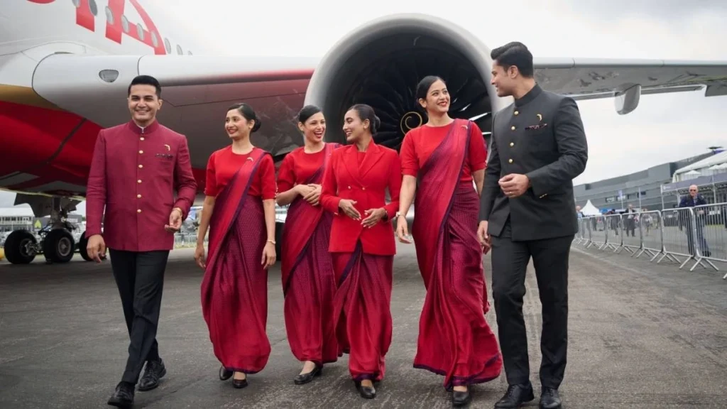 Air India cabin crew bindi controversy viral news