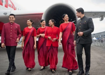 Air India cabin crew bindi controversy viral news