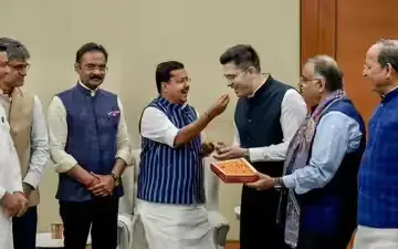 Raghav Chadha press conference on AAP resignation and BJP merger claim