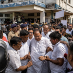 Kalyan Banerjee attack in Hooghly during a political visit in Chanditala, West Bengal