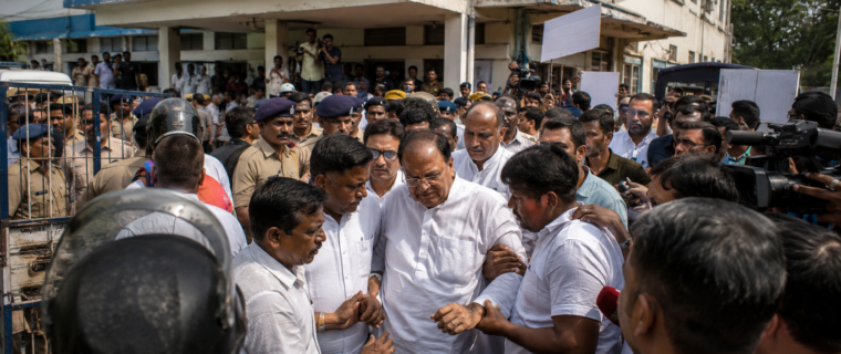 Kalyan Banerjee attack in Hooghly during a political visit in Chanditala, West Bengal