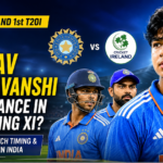 Vaibhav Sooryavanshi ahead of India's 1st T20I against Ireland