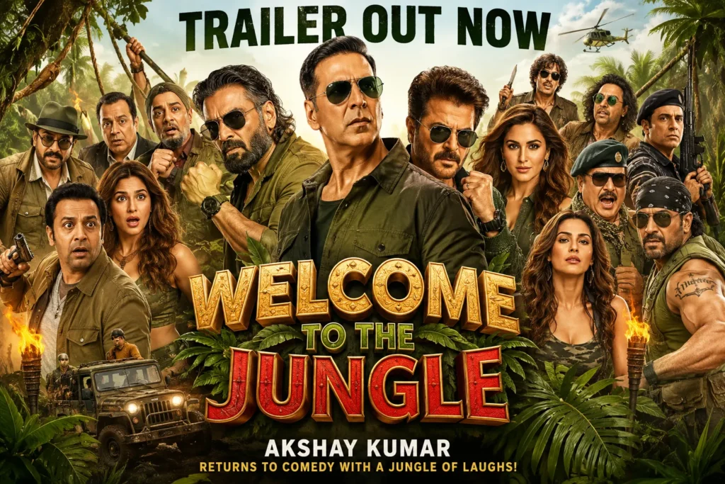 Akshay Kumar in Welcome To The Jungle trailer