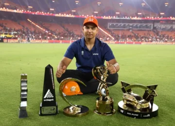 Vaibhav Sooryavanshi IPL 2026 awards including Orange Cap, MVP, records and achievements