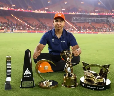 Vaibhav Sooryavanshi IPL 2026 awards including Orange Cap, MVP, records and achievements