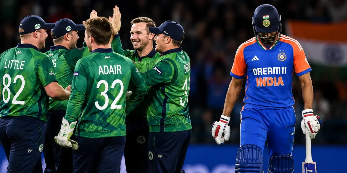 India vs Ireland 1st T20I as Ireland celebrate their historic win in Belfast