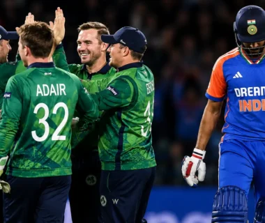 India vs Ireland 1st T20I as Ireland celebrate their historic win in Belfast