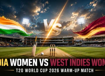 India Women vs West Indies Women warm-up match at Sophia Gardens Cardiff