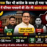 Jharkhand Rajya Sabha Election 2026 showing Parimal Nathwani's victory, Congress defeat, cross voting controversy and political developments.