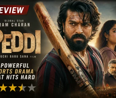 Peddi Review featuring Ram Charan in a key scene