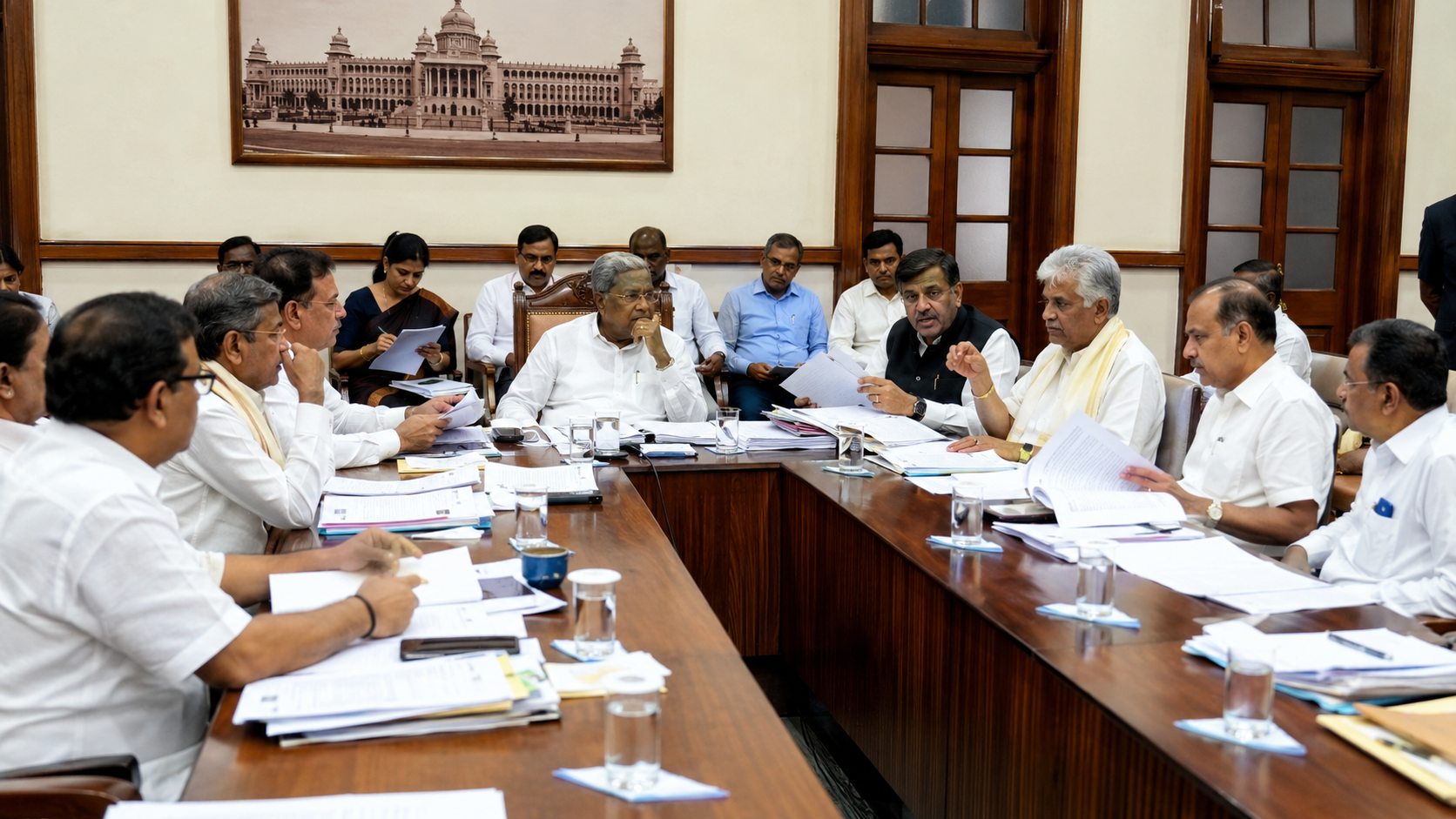 Karnataka ministers discuss portfolio allocation amid Ramalinga Reddy resignation controversy