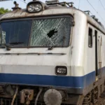 Narkatiaganj Barhni Passenger train stone pelting incident in UP