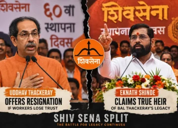 Uddhav Thackeray resignation offer during Shiv Sena foundation day event in Mumbai
