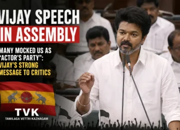 Vijay speech in assembly during TVK political address