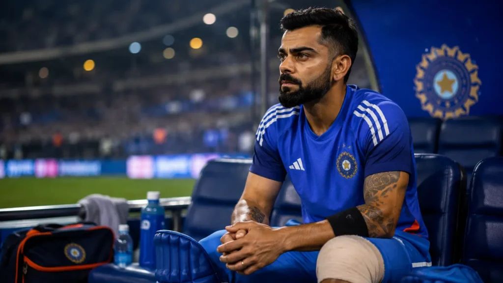 Virat Kohli injury update ahead of Afghanistan ODI series