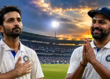Ajinkya Rahane Retirement as Rohit Sharma pays emotional tribute