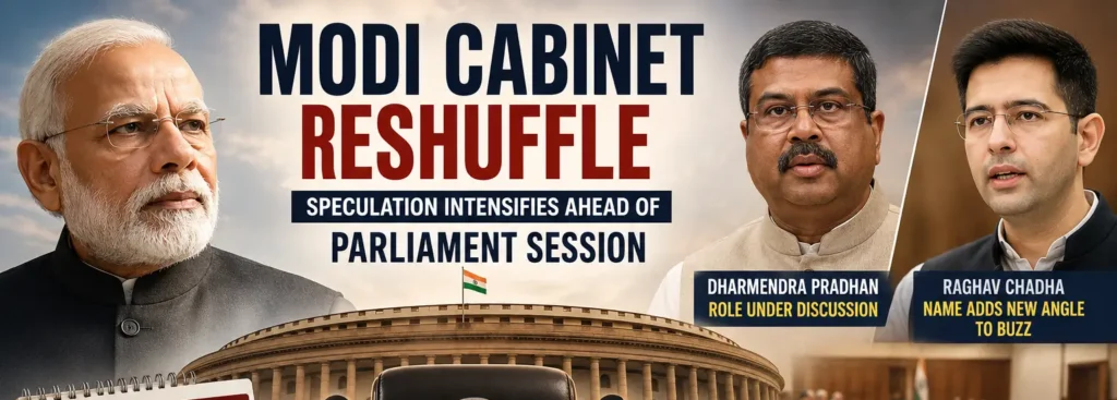 Modi Cabinet Reshuffle latest updates with Narendra Modi and Union Ministers
