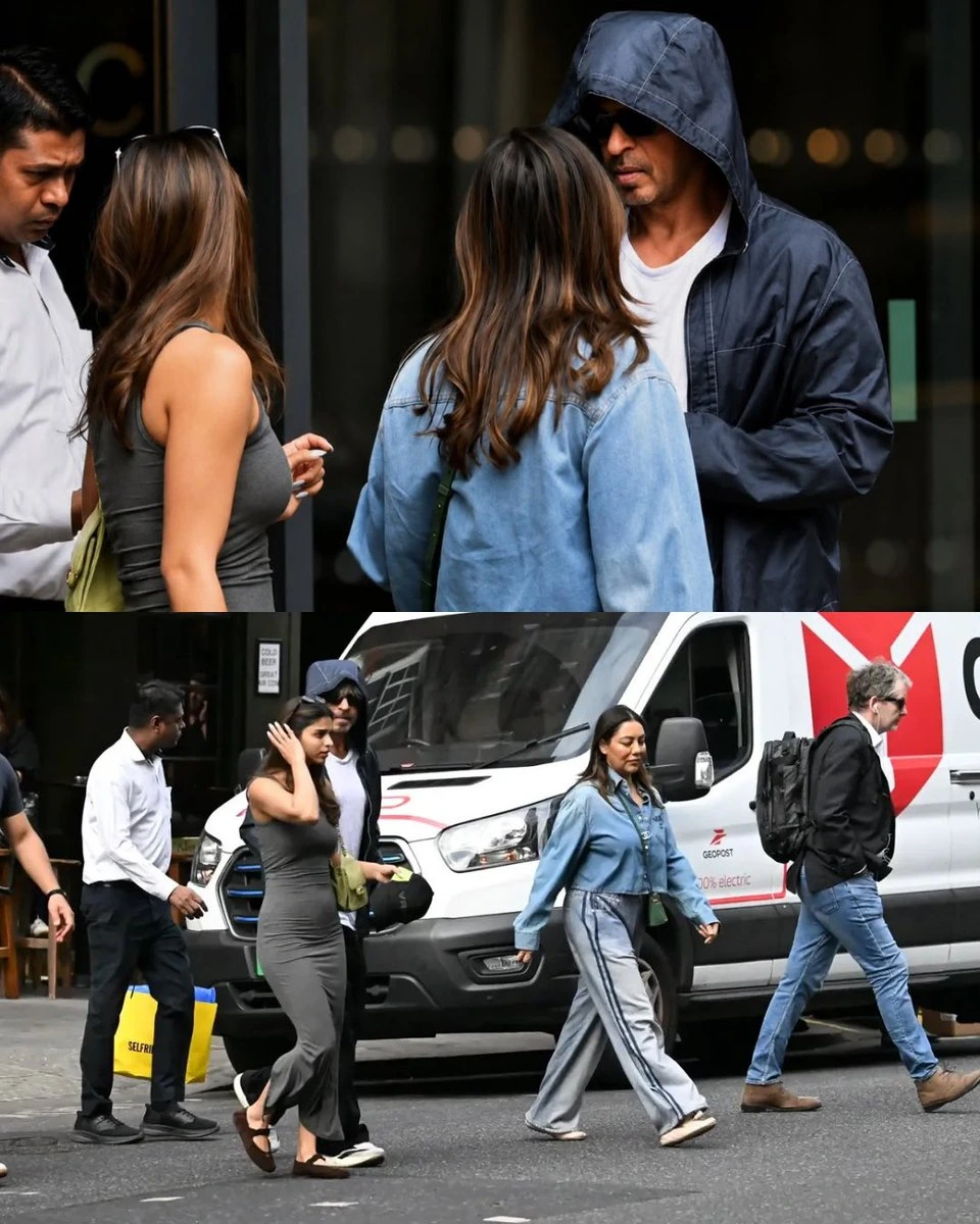 Shah Rukh Khan enjoys a family outing in London with Gauri Khan and Suhana Khan as the photos go viral on social media.