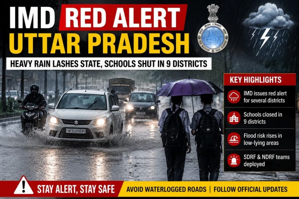 IMD Red Alert: Heavy Rain