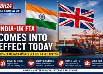 India-UK FTA Comes Into Effect Today: 99% of Indian Exports Get Duty-Free Access