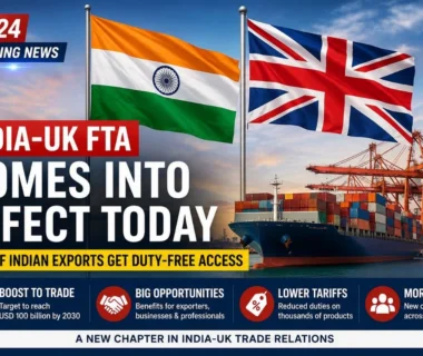 India-UK FTA Comes Into Effect Today: 99% of Indian Exports Get Duty-Free Access