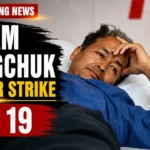 Sonam Wangchuk during his Day 19 hunger strike at Jantar Mantar in New Delhi.