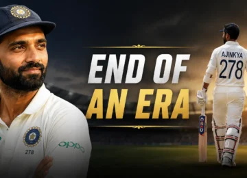 Ajinkya Rahane Retirement announcement after ending his international cricket career.