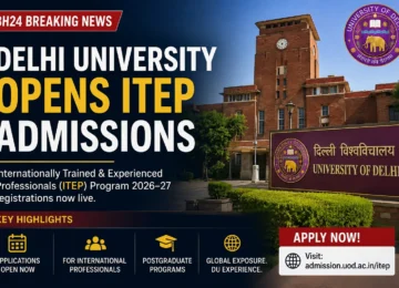 Delhi University ITEP Admissions 2026 registration begins for NCET candidates