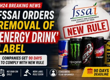 FSSAI proposes replacing the 'energy drink' label on popular beverages as part of new food labeling regulations.