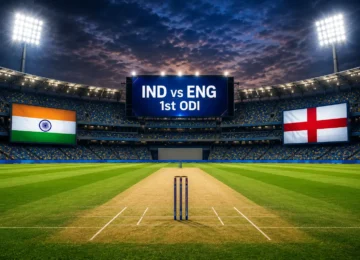 Edgbaston Cricket Ground ahead of the India vs England 1st ODI.