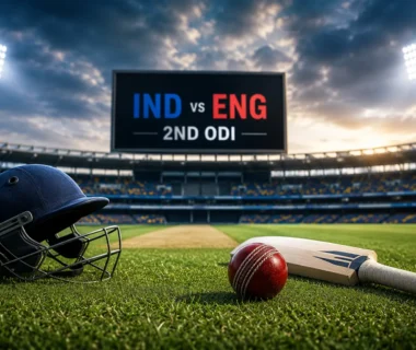 Representational image of a cricket stadium during the IND vs ENG 2nd ODI at Cardiff.