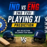 IND vs ENG 2nd T20I playing XI prediction featuring Vaibhav Suryavanshi and Sanju Samson selection debate