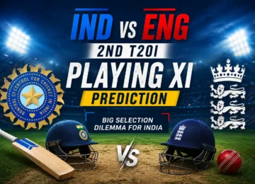 IND vs ENG 2nd T20I playing XI prediction featuring Vaibhav Suryavanshi and Sanju Samson selection debate