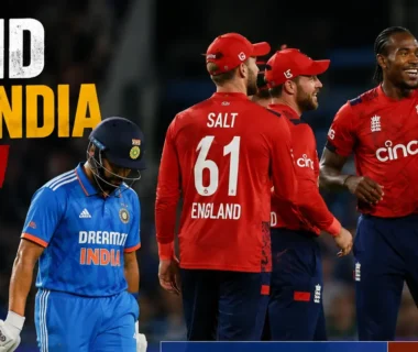 Ind VS Eng 3rd T20I as England celebrate a dominant 125-run victory over India at Trent Bridge.