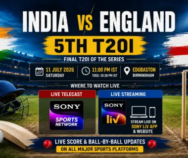 India and England players ahead of the IND vs ENG 5th T20I at Edgbaston, Birmingham.