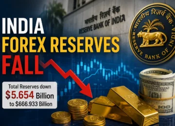 India Forex Reserves decline reported by RBI in July 2026