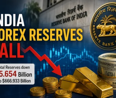India Forex Reserves decline reported by RBI in July 2026