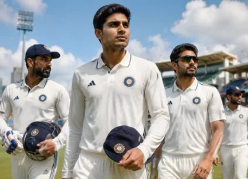 India squad for Sri Lanka Test series 2026 announced by the BCCI.