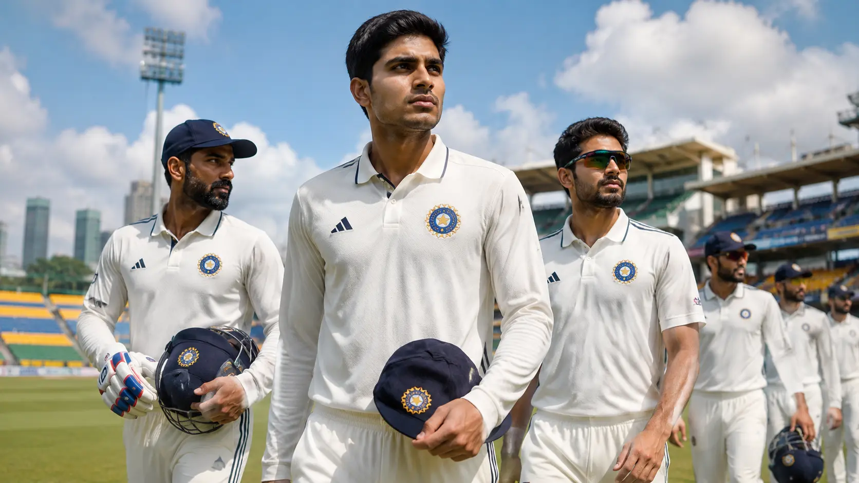 India squad for Sri Lanka Test series 2026 announced by the BCCI.