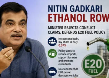 Nitin Gadkari speaks on the ethanol policy and E20 petrol controversy.