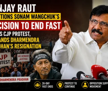 Sanjay Raut on Sonam Wangchuk after the activist ended his 26-day hunger strike.