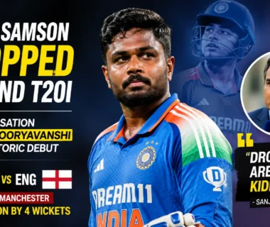 Sanju Samson dropped from India Playing XI against England in the second T20I.