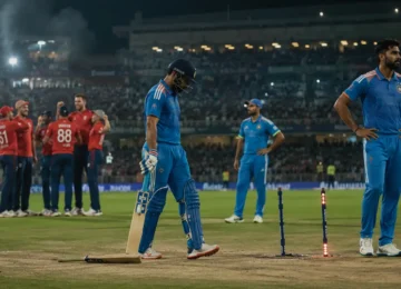 Why India lost T20I series against England after a 4-0 defeat